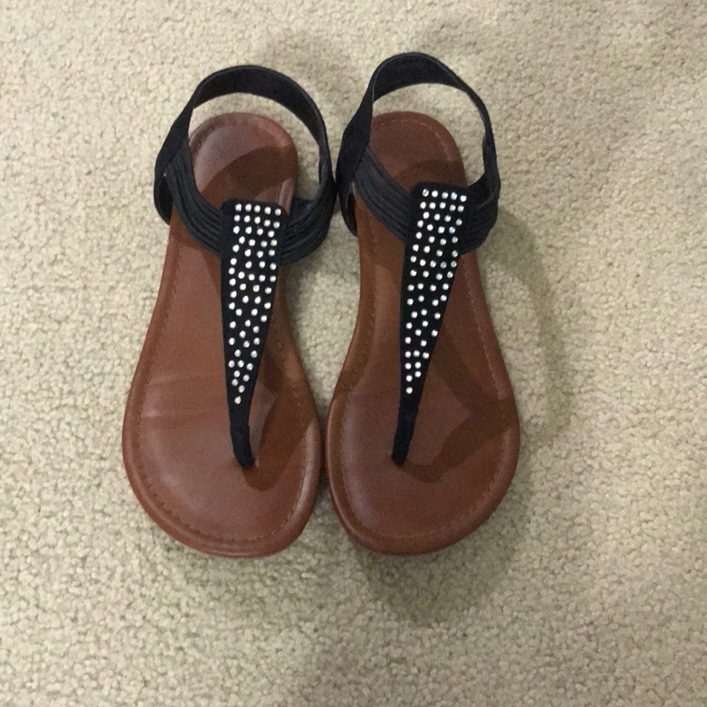 Arizona Jean Co. Slip on sandals.